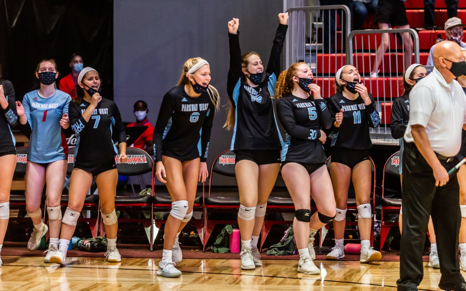 Parkway West vs. Platte County volleyball